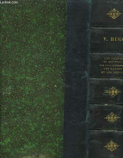 Oeuvres de V. Hugo. Edition Nationale. 9 VOLUMES SUR 10