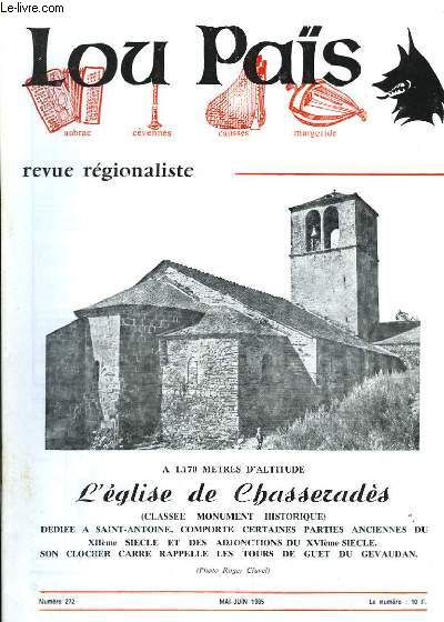Lou Pas, n272 : L'Eglise de Chasserads