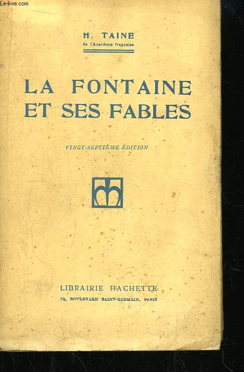 La Fontaine et ses fables.