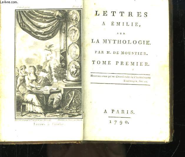 Lettres  Emilie sur la Mythologie. 2 tomes, en un seul volume.