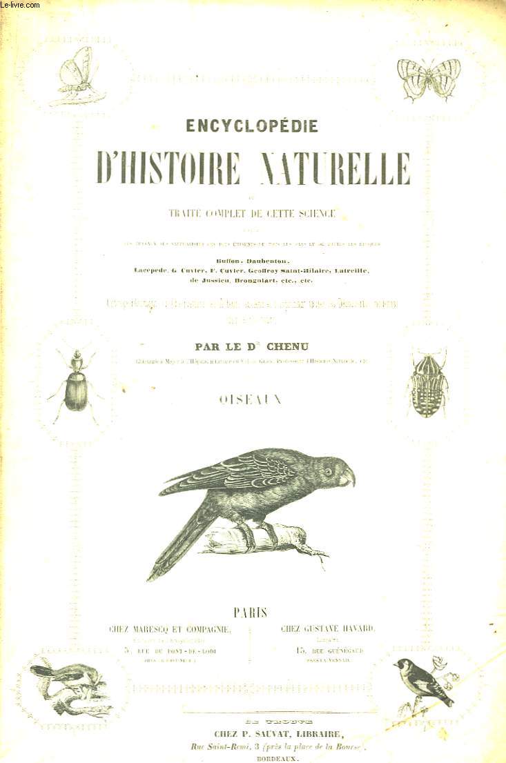Encyclopdie d'Histoire Naturelle. Les Oiseaux, en 6 volumes.