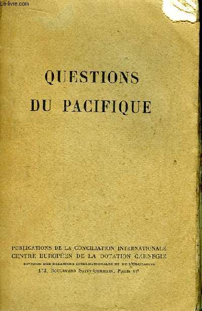 Questions du Pacifique