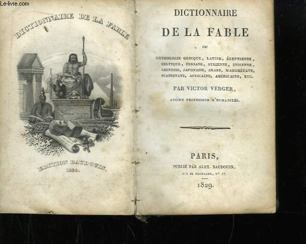 Dictionnaire de la Fable.