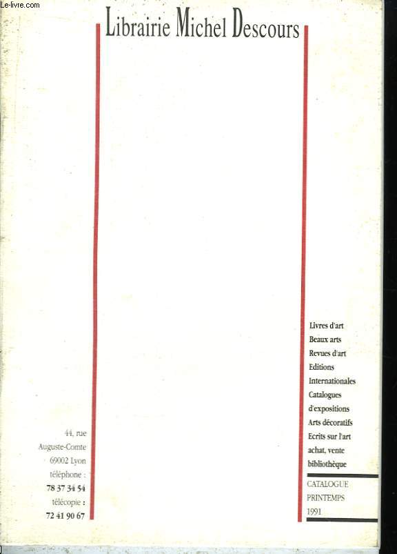 Catalogue Descours, Printemps 1991