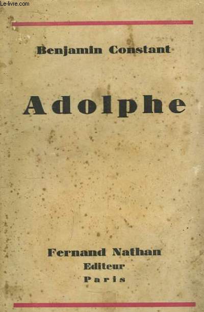 Adolphe.