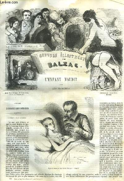 Oeuvres Illustres de Balzac. L'Enfant Maudit - Les Proscrits.