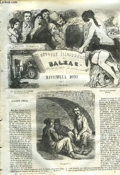 Oeuvres Illustres de Balzac. Massimillia Doni - Gambara