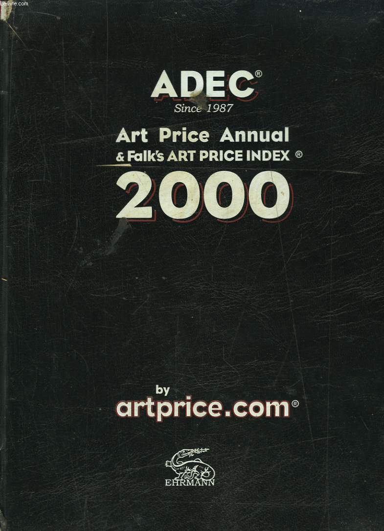 ADEC since 1987. Art Price Annual & Falk's Art Price Index 2000