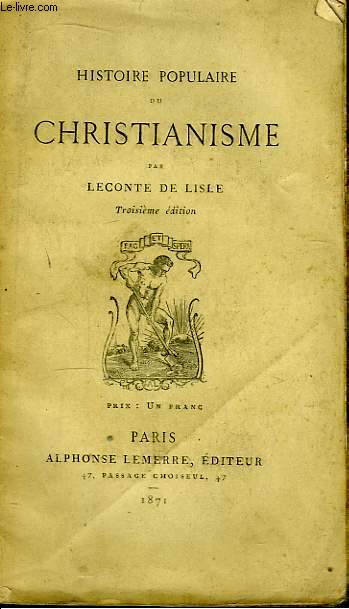 Histoire Populaire du Christianisme.