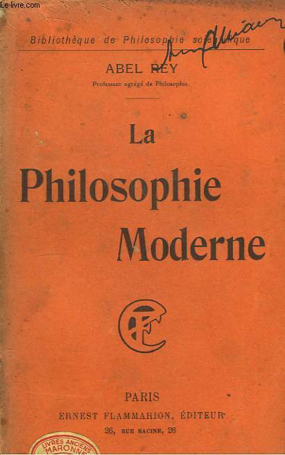 La Philosophie Moderne
