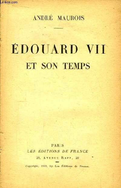 Edouard VII et son Temps
