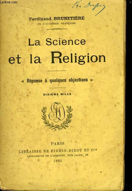 La Science et la Religion