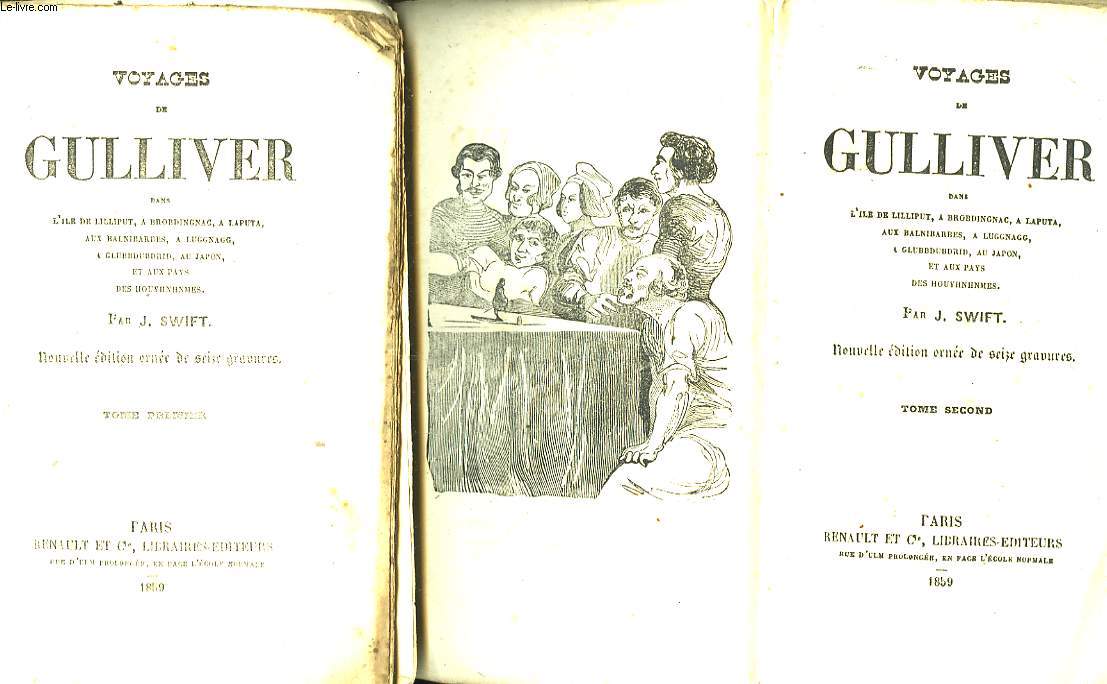 Voyages de Gulliver. En 2 TOMES