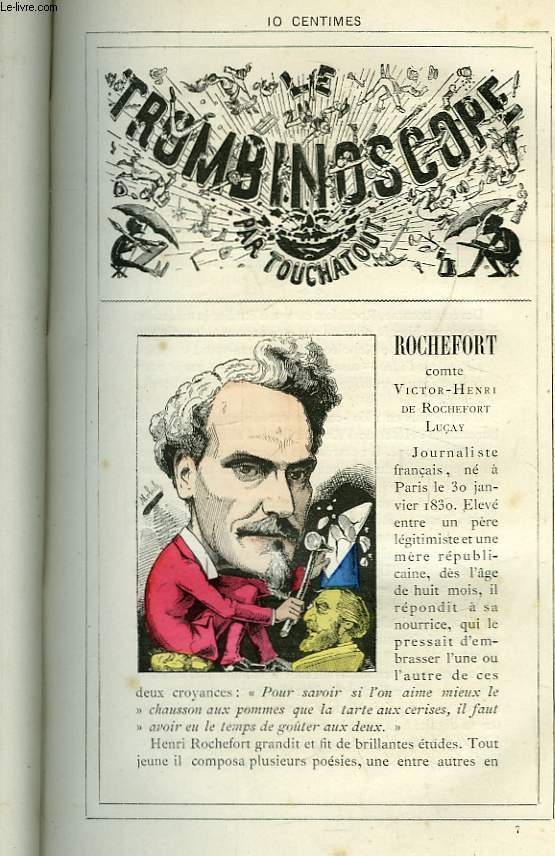 Le Trombinoscope N7 : Comte Victor-Henri de Rochefort Luay Rochefort.
