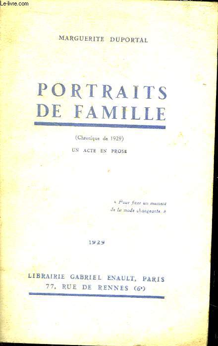 Portraits de Famille.