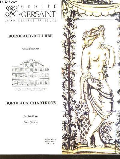 Catalogue de Ventes aux Enchres du Groupe GERSAINT, du 27 juin 1990, de Bordeaux Chartrons.