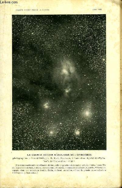 L'Astronomie, Juin 1911 - 25me anne. Revue Mensuelle d'Astronomie, de Mtorologie et de Physique du Globe.