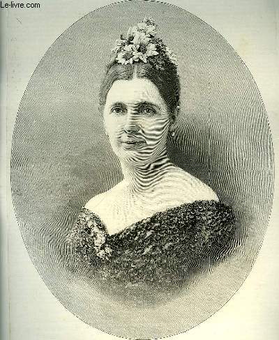 Portrait de Mme Carnot, extrait du journal hebdomadaire 