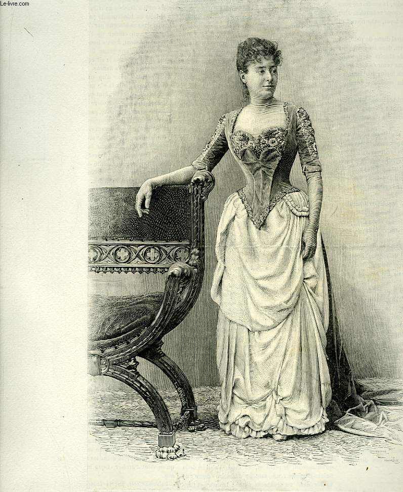 Portrait de Mme Bartet (Comdie Franaise), extrait du journal hebdomadaire 