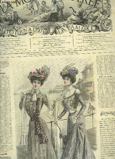 La Mode Illustre. Journal de la Famille. 2 livraisons de l'anne 1900, 41me anne : N26 et 39