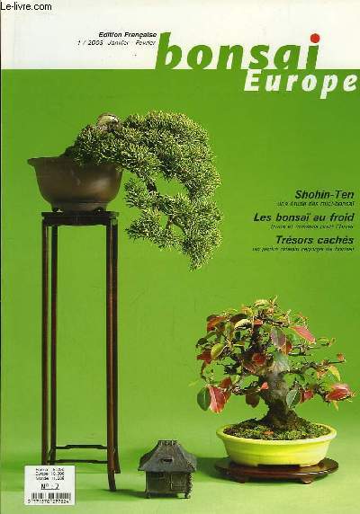Bonsai Europe. Anne 2003 (du n7 au n12)