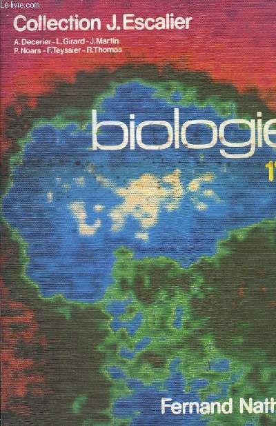Biologie 1re B.