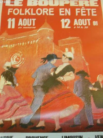 Le Boupre. Folklore en Fte. 11 - 12 aot 2001