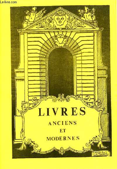 Catalogue de Livres Anciens et Modernes N154