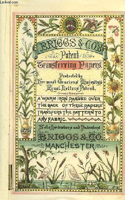 Briggs & Co.'s Patent. Transferring Papers. Protected by her most Gracious Majesty's Royal Letters Patent.