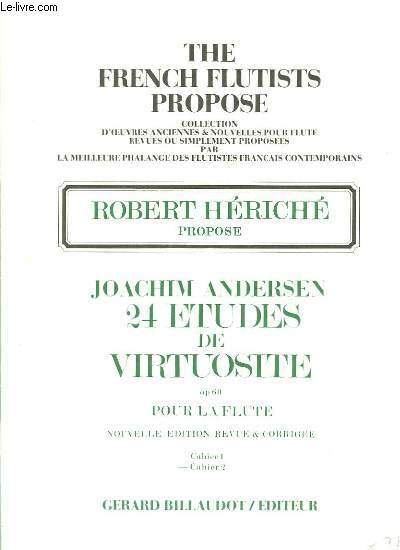 24 Etudes de Virtuosit. Opus 60 pour la Flte.