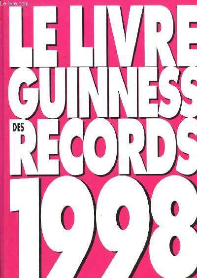 Le Livre Guinness des Records 1998