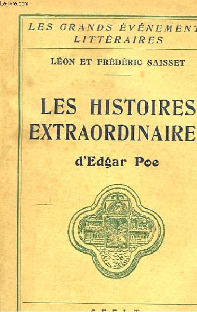 Les histoires extraordinaires d'Edgar Poe.