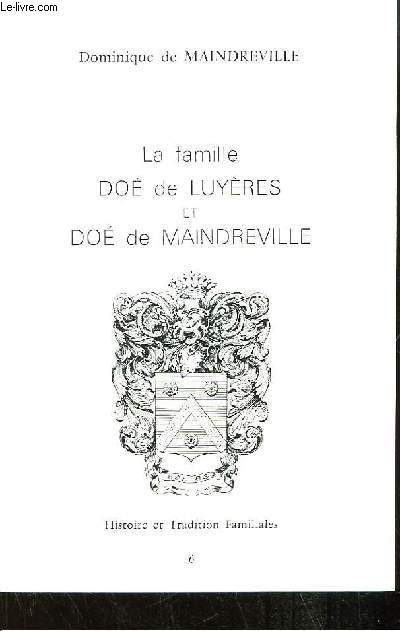 La famille Do de Luyres et Do de Maindreville.