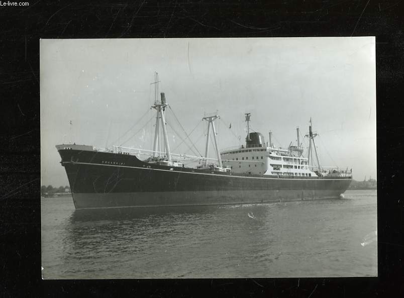 1 Photographie originale en noir et blanc, du navire 