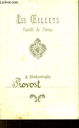 Carton d'invitation de la Socit de Danse 