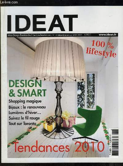 Ideat N73 : Tendances 2010 - 100 % lifestyle - Design & Smart - tout sur Toronto ...