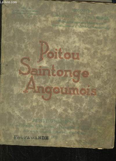 Poitou Saintonge Angoumois.