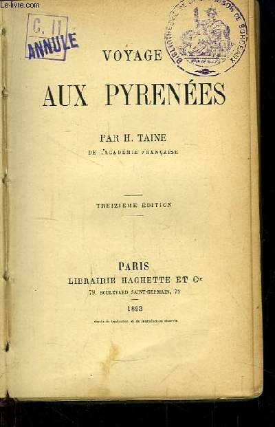 Voyages aux Pyrnes.