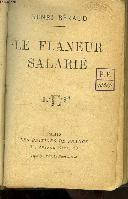 Le Flaneur Salari.