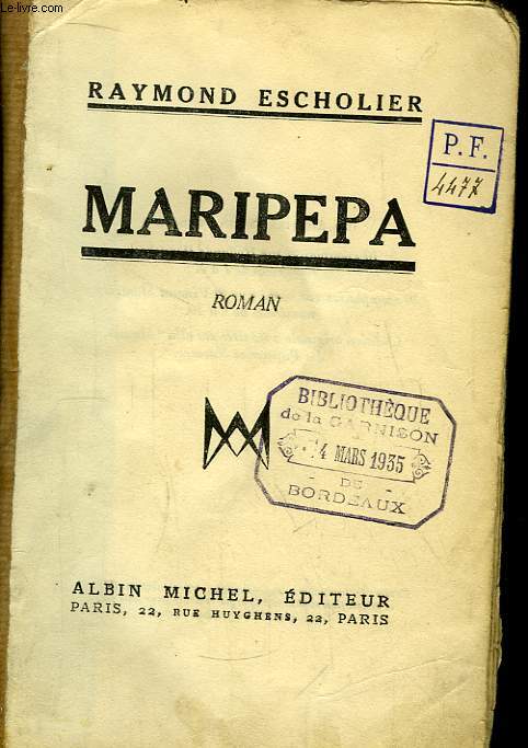 Maripepa. Roman