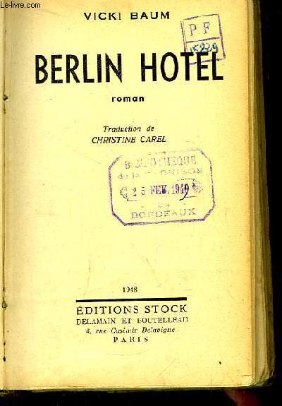 Berlin Hotel.