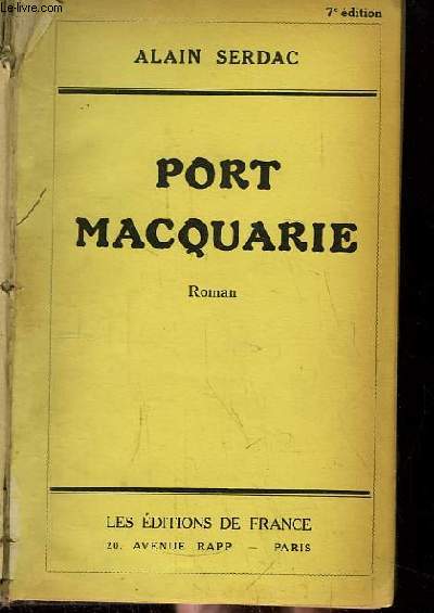 Port-Macquarie. Roman