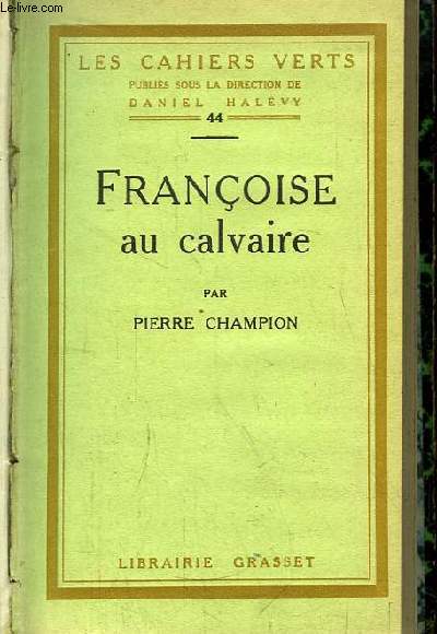 Franoise au Calvaire.