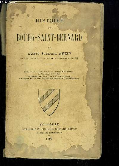 Histoire du Bourg-Saint-Bernard