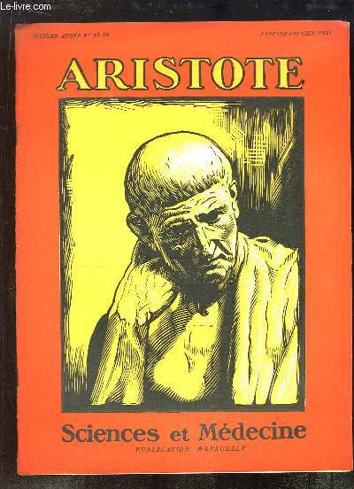 Aristote. Sciences et Mdecine, N49 - 50 : La Plthore mdicale - Le Modernisme au dsert - L'esprit de famille chez les singes - Le Grand Canal d'Alsace - Autour des 