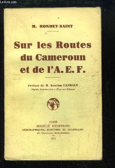 Sur les Routes du Cameroun et de l'A.E.F.