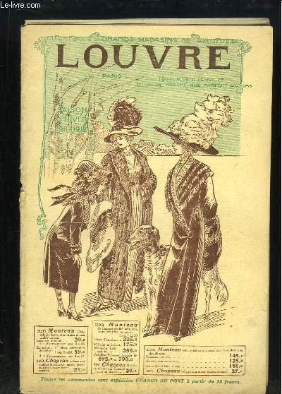 Catalogue de Vtements et Dcorations, des Grands Magasins du Louvre, Saison d'Hiver 1911 - 1912