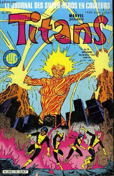 Titans, le journal des super-hros en couleurs, N70