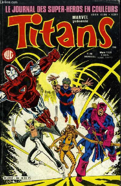 Titans, le journal des super-hros en couleurs, N86