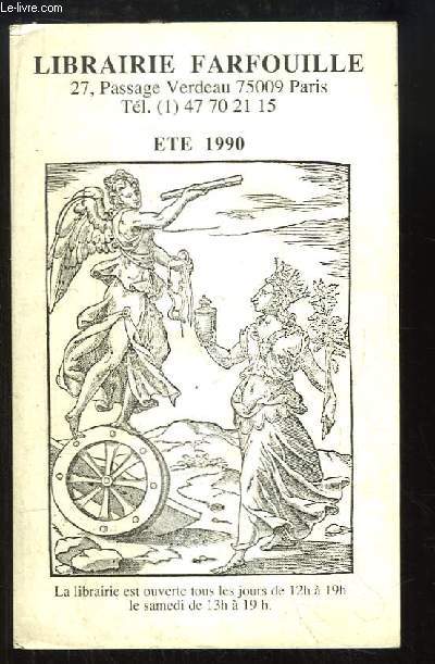 Catalogue de Livres Anciens - Et 1990